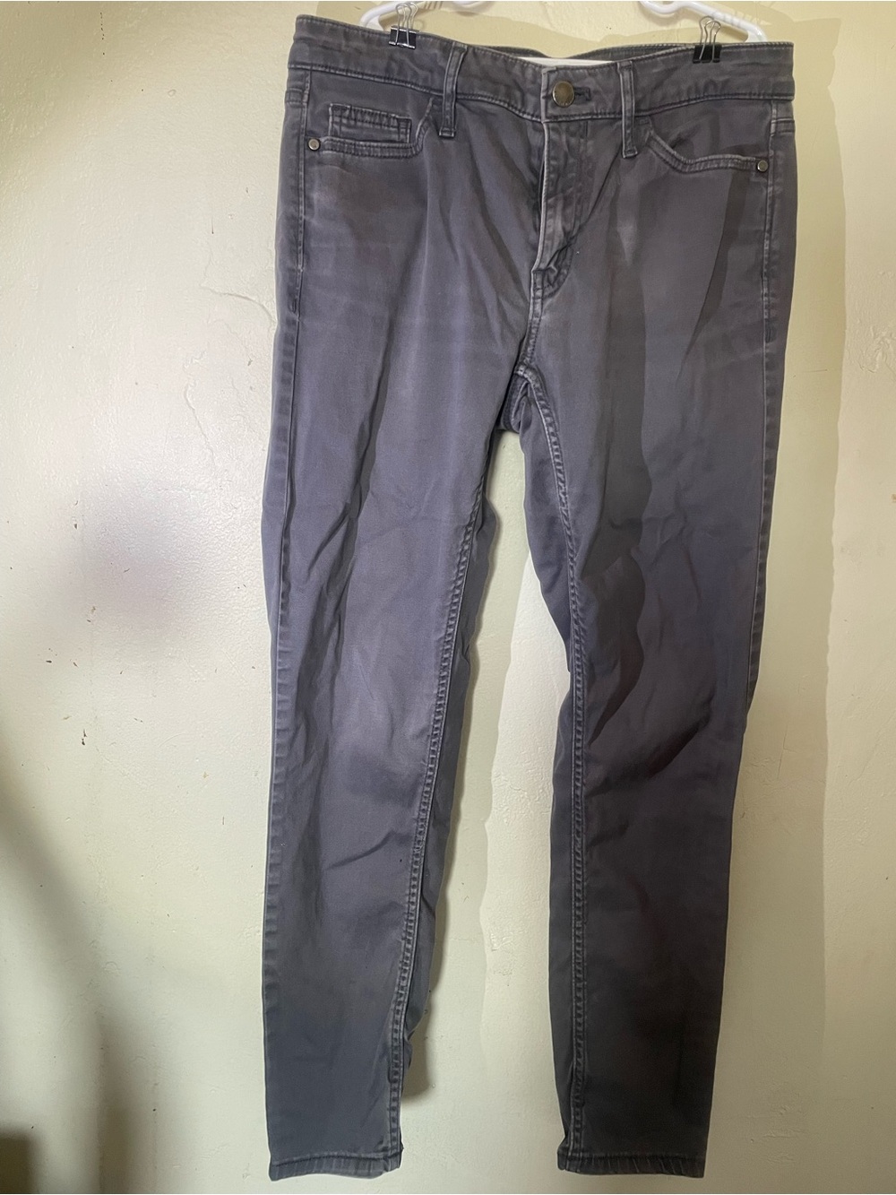 Calvin Klein Jeans Slim Men's Charcoal Gray Jeans